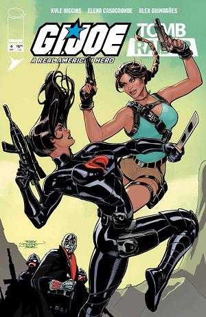 Gi Joe A Real American Hero Tomb Raider #4 CVR C (OF 5) CVR C TERRY DODSON & RACHEL DODSON FOIL cover