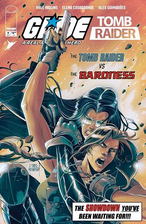 Gi Joe A Real American Hero Tomb Raider #4 CVR D (OF 5) CVR D INC 1:25 CHRIS MOONEYHAM VINTAGE JOE cover