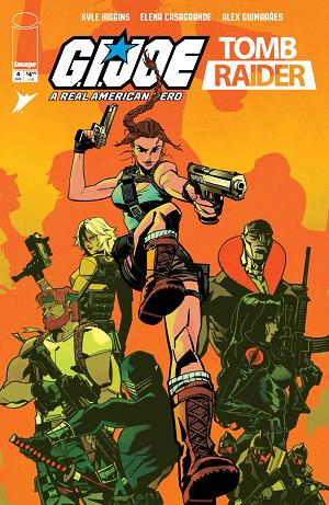 Gi Joe A Real American Hero Tomb Raider #4 CVR E (OF 5) CVR E INC 1:50 ROSSI GIFFORD & MIQUEL MUERTO cover
