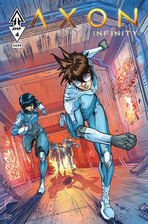 Axon Infinity #4 cover