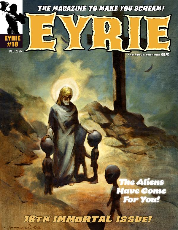 Eyrie Magazine #18 cover by Mike Hoffman