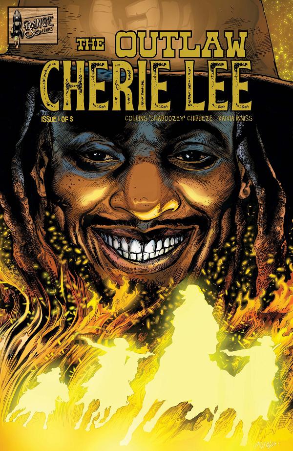 Outlaw Cherie Lee #1 cover by Sean Damien Hill
