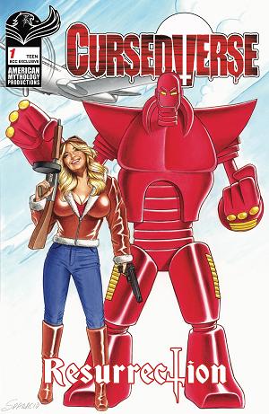 Cursedverse Resurrection #1 CVR F CVR F MARK SPARACIO BALTIMORE COMIC CON cover