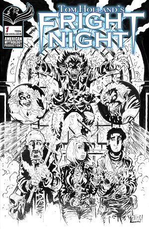 Tom Hollands Fright Night #1 CVR F (OF 5) CVR F NEIL VOKES cover