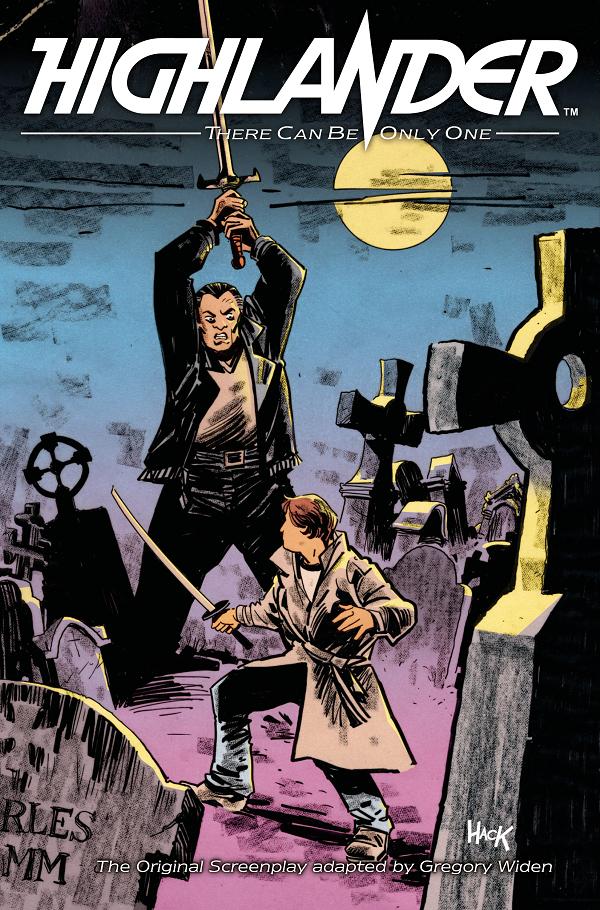 Highlander The Original Screenplay #2 cover by Robert Hack