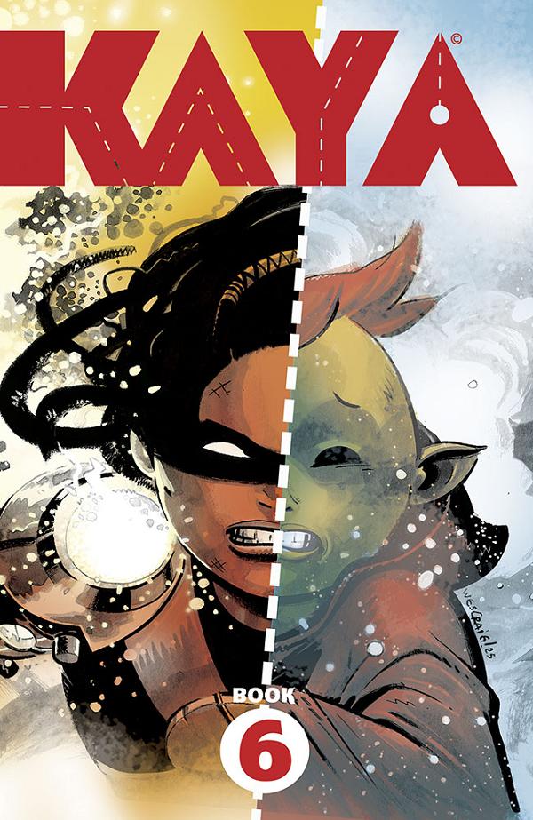 Kaya TP Book 06 cover by Wes Craig
