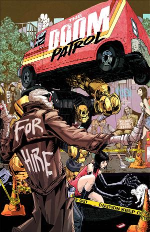 Doom Patrol #5 CVR D CVR D DAMION SCOTT CARD STOCK cover