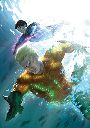 Emperor Aquaman #25 CVR E CVR E TAURIN CLARKE FOIL cover