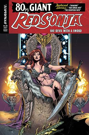 Red Sonja 80 Page Giant #1 CVR A ROBERTO CASTRO cover