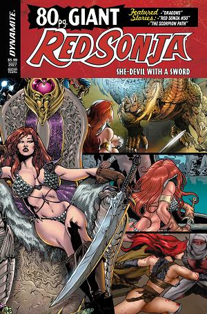 Red Sonja 80 Page Giant #1 CVR B (ONE SHOT) CVR B ROBERTO CASTRO RETRO cover