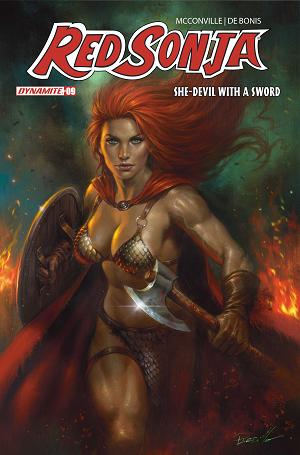 Red Sonja Shedevil With A Sword #9 CVR B CVR B LUCIO PARRILLO cover