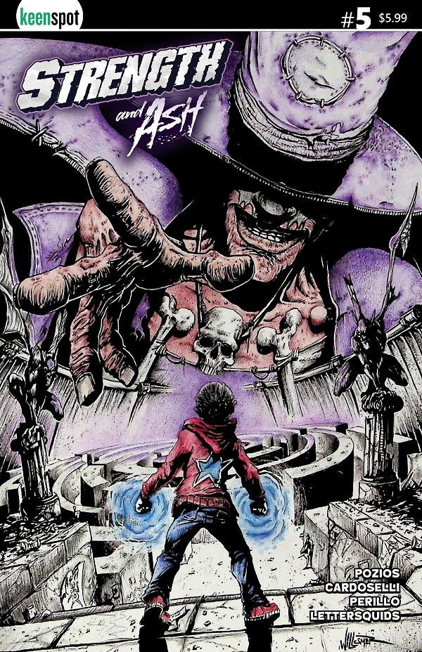 Strength & Ash #5 variant cover by Toby Willsmer