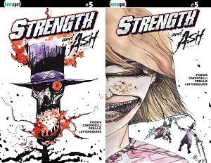 Strength & Ash #5 CVR D CVR D STEFANO CARDOSELLI FRANCESCA PERILLO HOLOFOIL FLIP cover