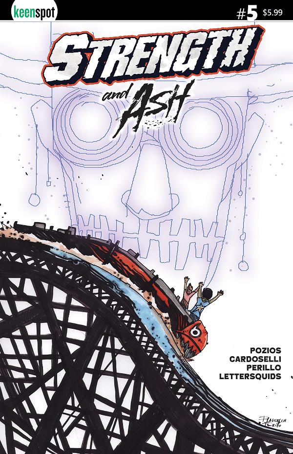 Strength & Ash #5 variant cover by Stefano Cardoselli