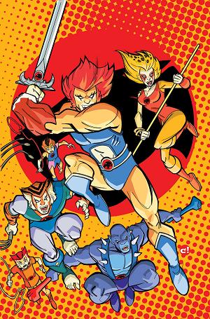 Thundercats 85 #1 CVR G CVR G CRAIG ROUSSEAU LTD VIRGIN cover