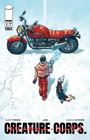 Creature Corps #2 CVR E CVR E INC 1:25 JOK AKIRA HOMAGE cover