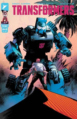 Transformers #40 CVR A JASON HOWARD cover