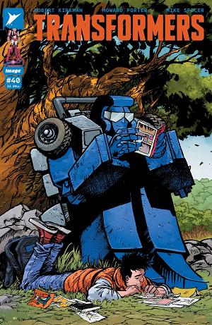 Transformers #40 CVR B CVR B DANIEL WARREN JOHNSON & MIKE SPICER cover