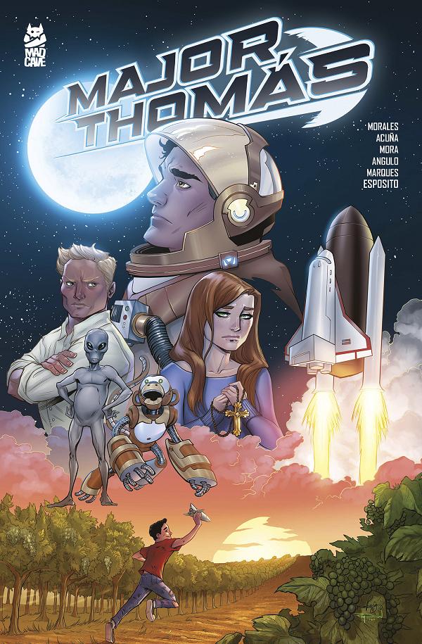 Major Thomas TP cover by Mau Mora