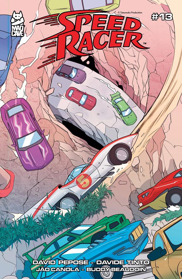 Speed Racer #13 variant cover by Rachael Stott
