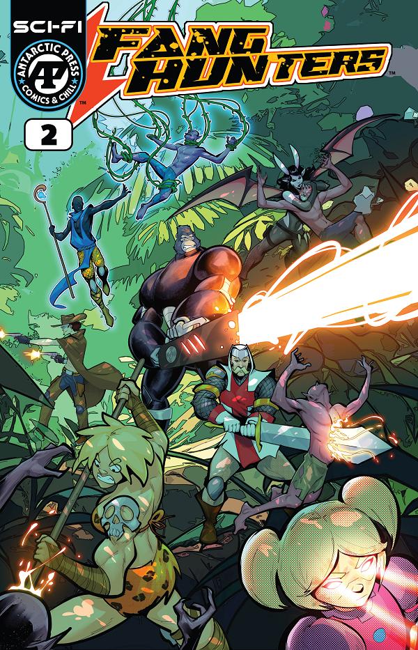 Fang Hunters #2 cover by Ubachukwu Ibeh