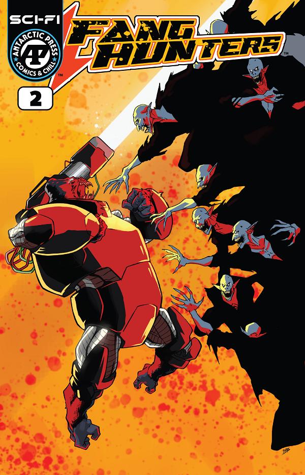 Fang Hunters #2 variant cover by Terrence Burks