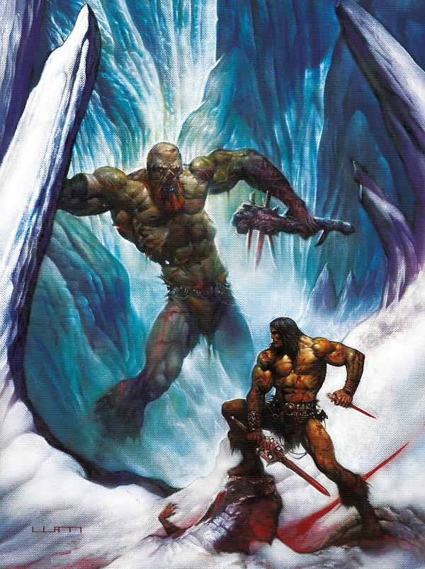 Savage Sword Of Conan #18 variant cover by Liam Sharp