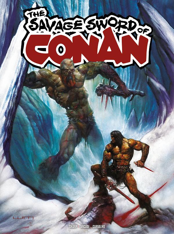Savage Sword Of Conan #18 variant cover by Liam Sharp