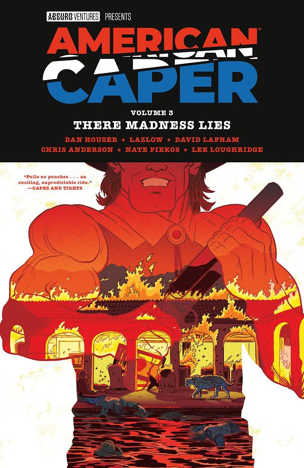 American Caper Volume 3: There Madness Lies cover