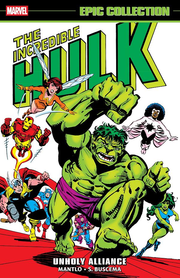 Incredible Hulk Epic Collection: Unholy Alliance cover by Ed Hannigan