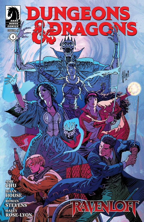 Dungeons & Dragons: Ravenloft #4 cover by Guillem March