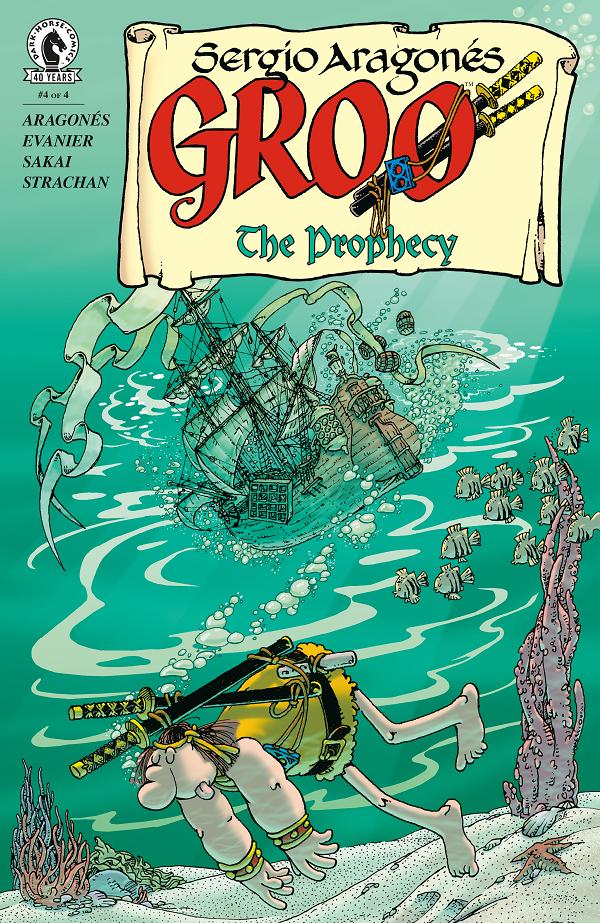 Groo: The Prophecy #4 cover by Sergio Aragones
