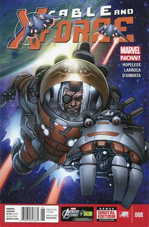 Cable And X-Force #8 Newsstand Edition cover
