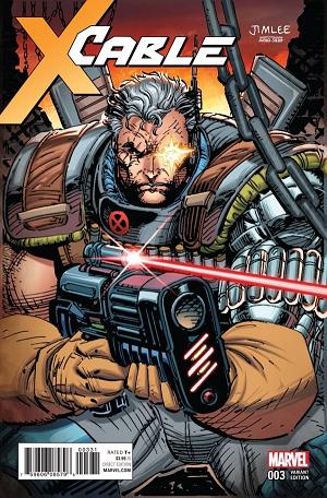 Cable #3 X-Men Trading Card Variant cover