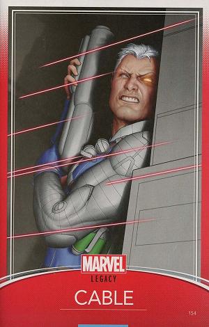 Cable #154 X-Men Trading Card Variant cover