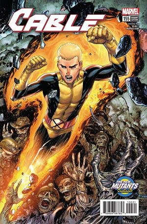 Cable #155 Tyler Kirkham New Mutants Variant cover