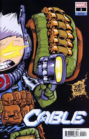 Cable #1 Skottie Young Variant cover