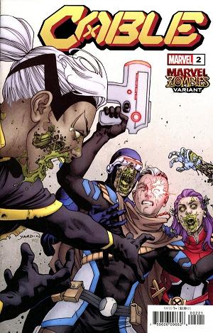 Cable #2 David Yardin Marvel Zombies Variant cover