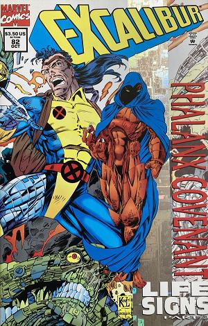 Excalibur #82 Holo-Graphix Wraparound Variant cover