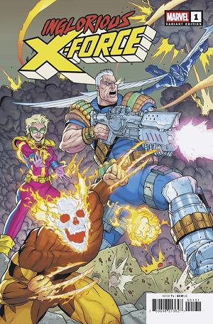 Inglorious X-Force #1 Jacen Burrows Variant cover