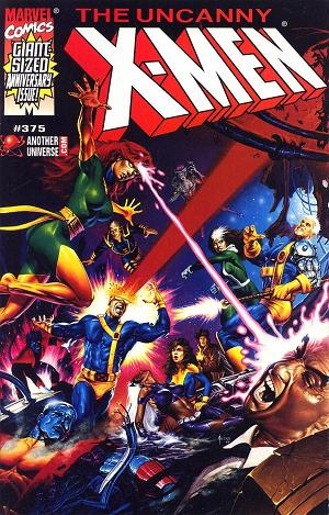 Uncanny X-Men #375 Another Universe Variant cover