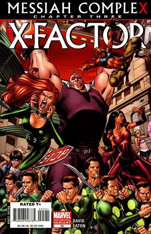 X-Factor #25 2nd Printing cover