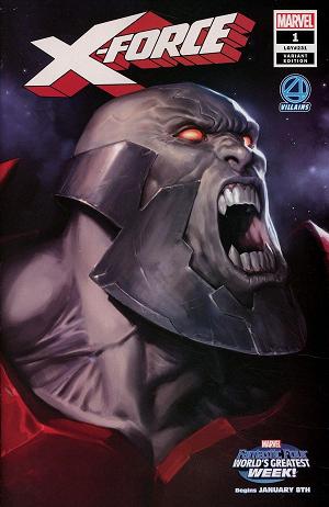 X-Force #1 Marko Djurdjevic Fantastic Four Villains Variant cover