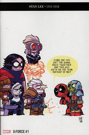 X-Force #1 Skottie Young Baby Variant cover