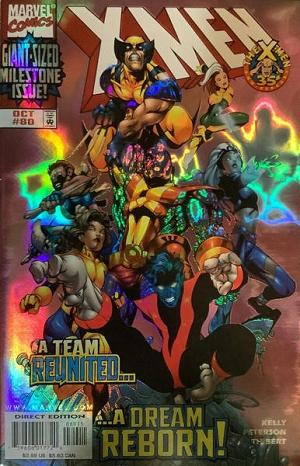 X-Men #80 Deluxe Holofoil Edition cover