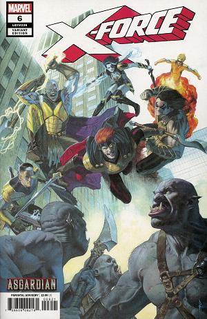 X-Force #6 Riccardo Federici Asgardian Variant cover