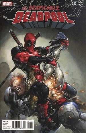 Despicable Deadpool #287 Clayton Crain Promo Variant cover