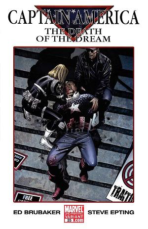 Captain America #25 2nd Printing Variant cover