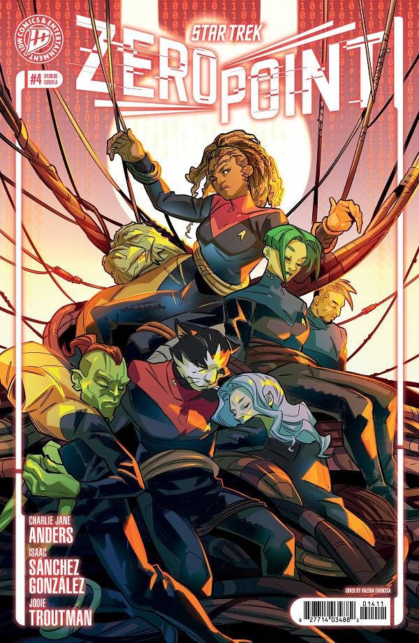 Star Trek: Zero Point #4 cover by Valeria Favoccia