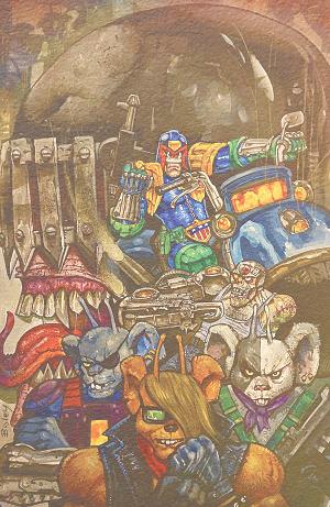 Judge Dredd/Biker Mice From Mars